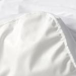 Amazon Basics Waterproof Mattress Protector, White, Full
