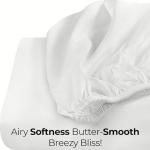 Utopia Bedding Queen Fitted Sheet - Bottom Sheet - Deep Pocket - Soft Microfiber - Shrinkage and Fade Resistant - Easy Care -1 Fitted Sheet Only (White)