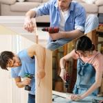 XOOL 110 PCS M6×80/65/55/45/35 mm Hex Socket Head Cap Screw Kit, Crib Bunk Bed Furniture Cot, Bunk Bed Replacement Hardware