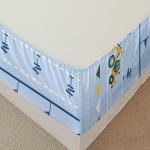 Helloosuu 4-Piece Toddler Comforter Set for Boys,Construction Excavator Bedding Comforter Set Equipment Trucks Car Sheet Set,Ultra Soft and Fluffy,Cartoon Truck Cars Bedding