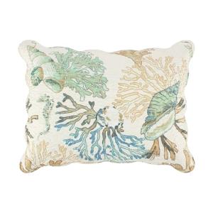 Barefoot Bungalow Atlantis Pillow Sham, King, Jade,GL-1810AKS