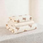 Organic Cotton Muslin Baby Crib Bedding Set 3 Piece Soft for Infant Newborn Toddler Boys Girls 52"x28", Nursery Bed Quilt Set Decor with Fitted Crib Sheet, Boho Quilted Comforter Blanket, Bed Skirt