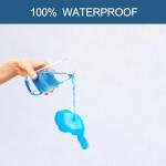 SPRINGSPIRIT King Mattress Protector, King Size Mattress Cover Protector Waterproof with Deep Pocket up to 14’’, King Size Bed, Noiseless & Skin-Friendly Fitted Sheet Only, White