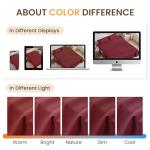 USXIBEI Queen Size 4 Piece Sheet Set - Comfy Breathable & Cooling Bed Sheets Set, Soft and Wrinkle Free, Deep Pockets, Easy & Secure Fit, Hotel Luxury Bedding for Women, Men - Oeko-Tex - Burgundy