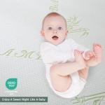 MUXHOMO Premium 100% Waterproof Queen Size Mattress Protector, Breathable Mattress Cover Queen Size Bed, Cooling 3D Air Fabric Bed Pad Cover, Deep Pocket 8"-21"