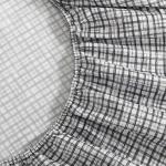 Kenneth Cole - King Size Sheet Set, Crisp & Cool Bedding with a Light and Breathable Feel, 4 Piece Bed Sheets with Deep Pocket Fitted Sheet & Matching Pillowcases (Sketchy Check Grey)