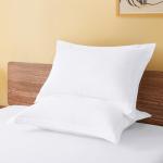 White Microfiber Pillow Shams Set of 2