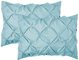 Aqua Pinch Pleat Sham Set - 2 Pack