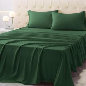 Homilay Full Size Soft Microfiber Bed Sheet Set