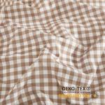 Andency Queen Gingham Duvet Cover Set, 3 Pieces