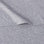 Light Gray 3-Piece Cotton Jersey Bed Sheet Set
