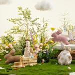 Beige Chicken Shaped Throw Pillow, 29x15 Inches