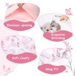 Hooyax Girls Rainbow Toddler Bedding Set - 4 Pieces