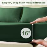 Homilay Full Size Soft Microfiber Bed Sheet Set