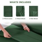 Homilay Full Size Soft Microfiber Bed Sheet Set