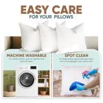 Ultra Soft 22x22 Synthetic Down Pillow Insert