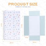 Haleeone 3 Piece Baby Crib Bedding Set - Elephant