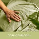 ClevaHome Queen Sheet Set - 6 Piece Luxury Green