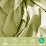 ClevaHome Queen Sheet Set - 6 Piece Luxury Green
