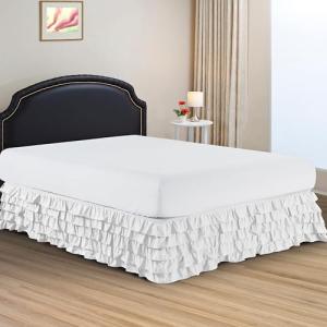 Luxurious 1500 Thread Count Ruffle Bed Skirt