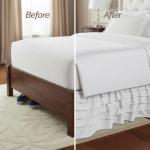 Luxurious 1500 Thread Count Ruffle Bed Skirt