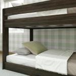 Max & Lily Twin-Over-Twin Farmhouse Bunk Bed