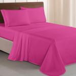 Luxurious 1500 Thread Count Hot Pink Bed Sheet Set