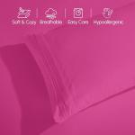 Luxurious 1500 Thread Count Hot Pink Bed Sheet Set