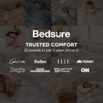 Bedsure Soft White Queen Duvet Cover Set