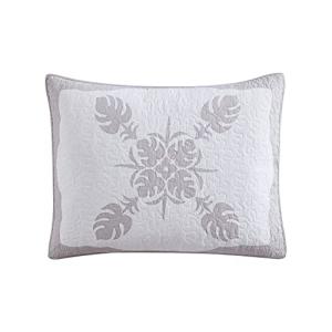 Tommy Bahama Molokai Grey Pillow Sham - Reversible