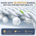 King Waterproof Mattress Protector in Bamboo Rayon