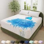 Waterproof King Size Mattress Protector with Deep Pockets