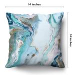Blue and White Decorative Throw Pillow Set
