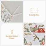 Lekesky King Reversible Duvet Cover Set 3pc