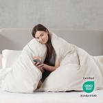 Nestl Off White King Duvet Cover Set, 3 Pieces