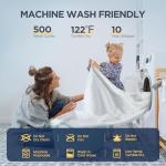 King Waterproof Mattress Protector in Bamboo Rayon