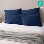 Ultra Soft Waffle Weave King Pillow Shams 2 Pack