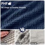 Ultra Soft Waffle Weave King Pillow Shams 2 Pack