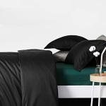 Cotton 500 Thread Count Pillow Shams, Navy Blue