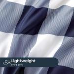 Navy Blue Buffalo Check Pillowcase Set of 2