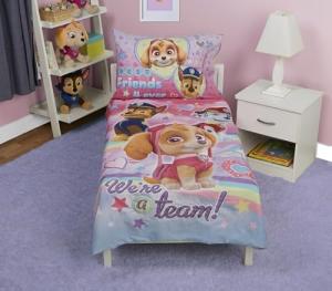 Paw Patrol Skye 4-Piece Toddler Bedding Set
