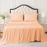 Twin Bed Sheets Set, Soft & Breathable, Pearl Pink