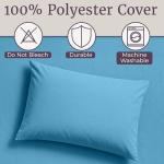 Blue Brushed Microfiber Twin Sheet Set - 3 Pieces