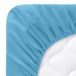 Blue Brushed Microfiber Twin Sheet Set - 3 Pieces
