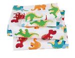 Dinosaur Kids/Teens Linen Sheet Set, Full Size