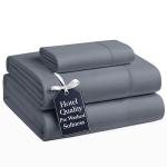 Charcoal Twin Sheet Set - Soft & Cozy