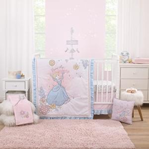 NoJo Disney Princess Cinderella 3-Piece Crib Set