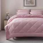 Blush Pink 7-Piece Queen Comforter Set