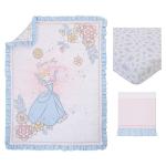 NoJo Disney Princess Cinderella 3-Piece Crib Set