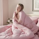 Blush Pink 7-Piece Queen Comforter Set